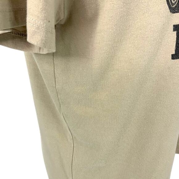 Chevrolet Corvette Crewneck Tan Short Sleeve T-Shirt Size Large - Picture 5 of 6